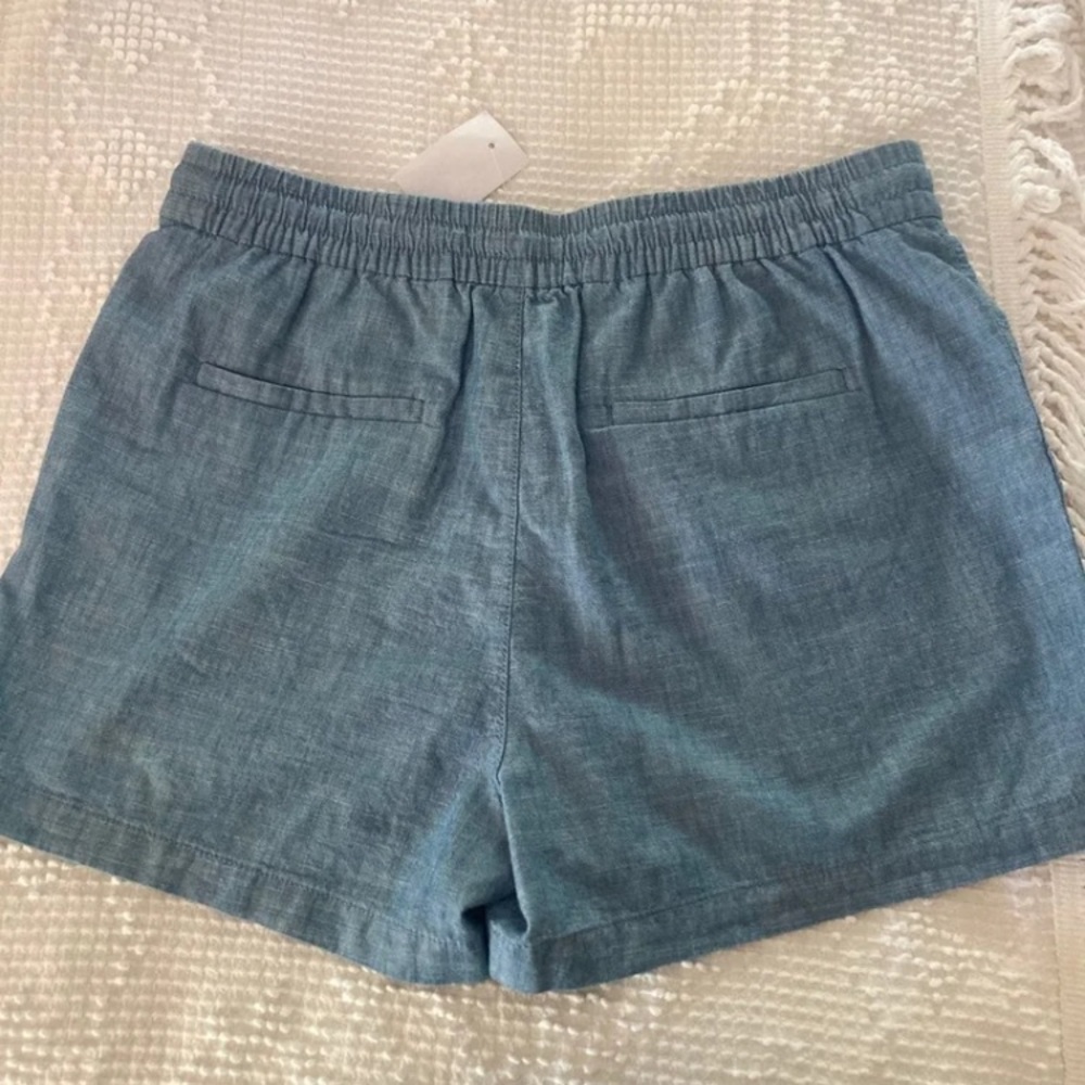 J.Crew Chambray Drawstring Short - Picture 3 of 3